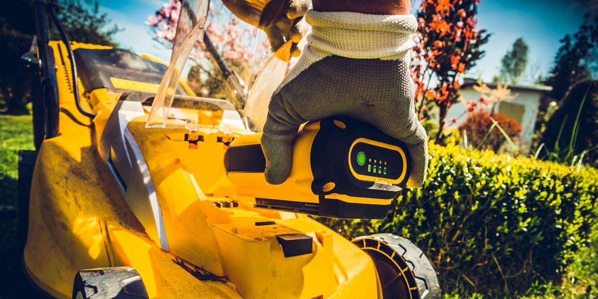 Battery-Powered Lawn Mower